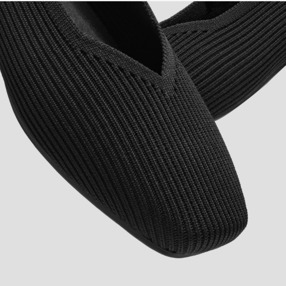 VIVAIA Square-Toe Mary-Jane (Margot Mary-Jane) Black Fits Like An 8. - Picture 5 of 16